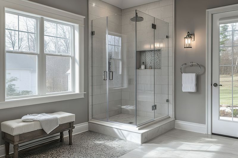 Stylish Corner Shower
